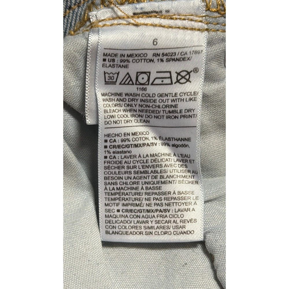 Old Navy Extra High-Rise Sky-Hi Wide-Leg Jeans Bedford Blue Size 6 732521-00 - Picture 7 of 8